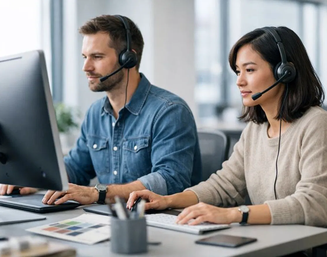 Contact illustration